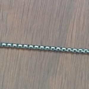 Cadena ROLO cuadrada 3mm. 60cm
