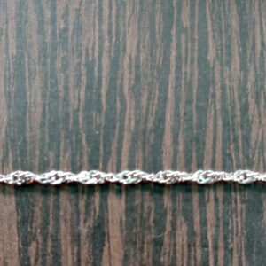 Cadena TOURBILLON 3mm. 70 cm