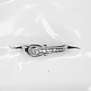 Anillo acero quirúrgico.