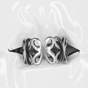 Anillo acero quirúrgico.